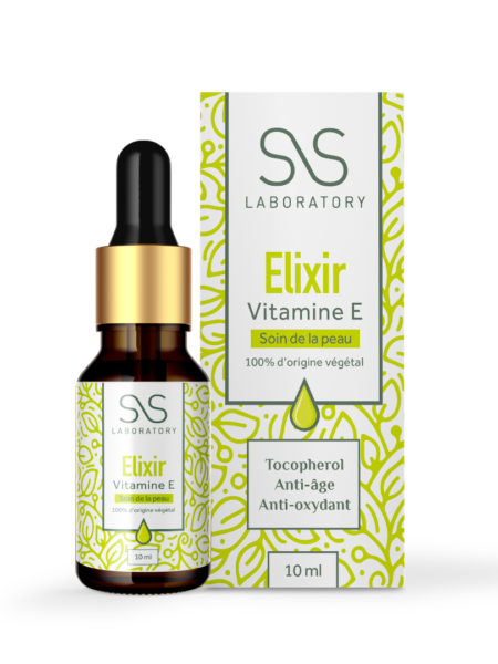 Elixir vitamine E – 100% d’origine végétale – 10ml